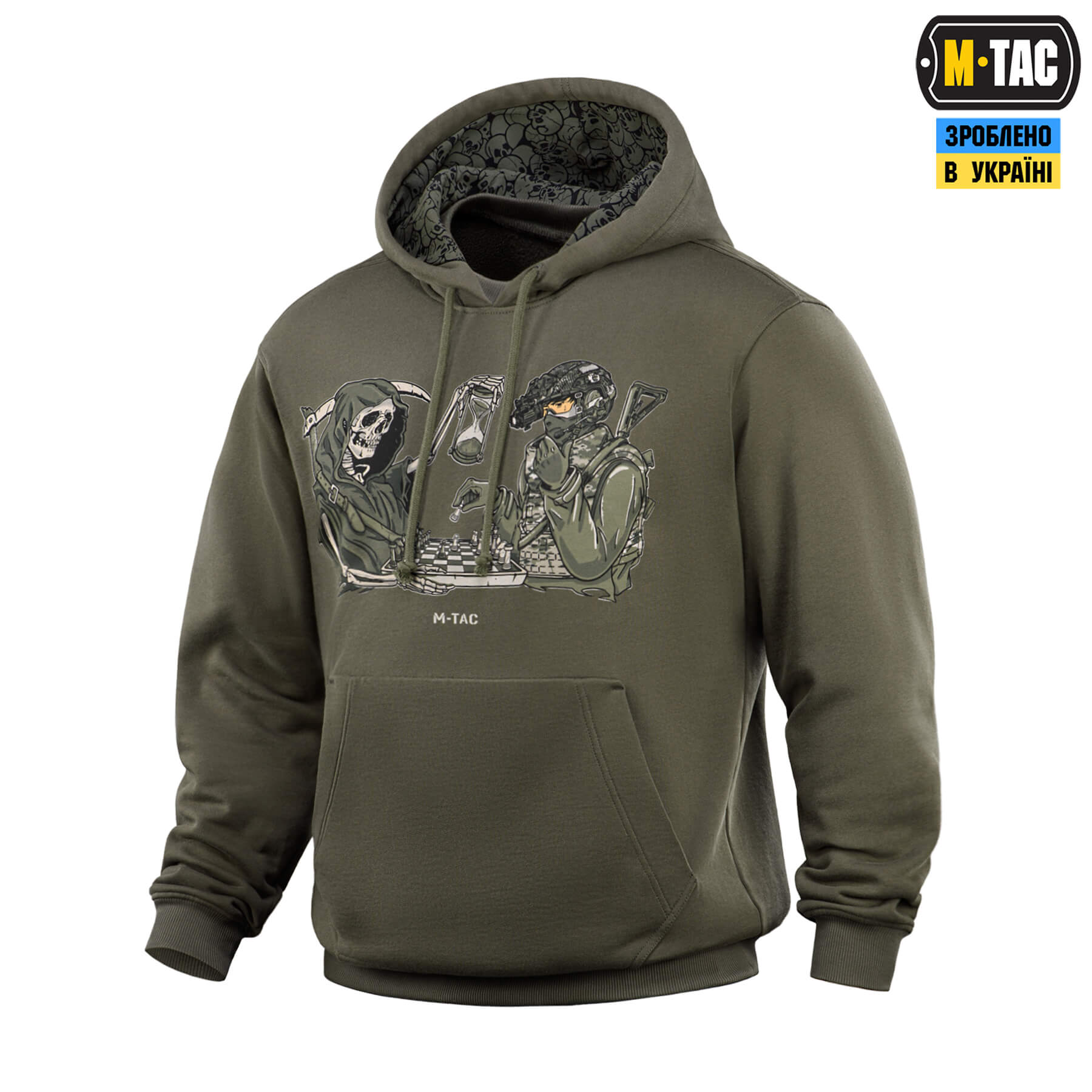 M-Tac кофта Hoodie Time Oversize Hard Ranger Green купити за